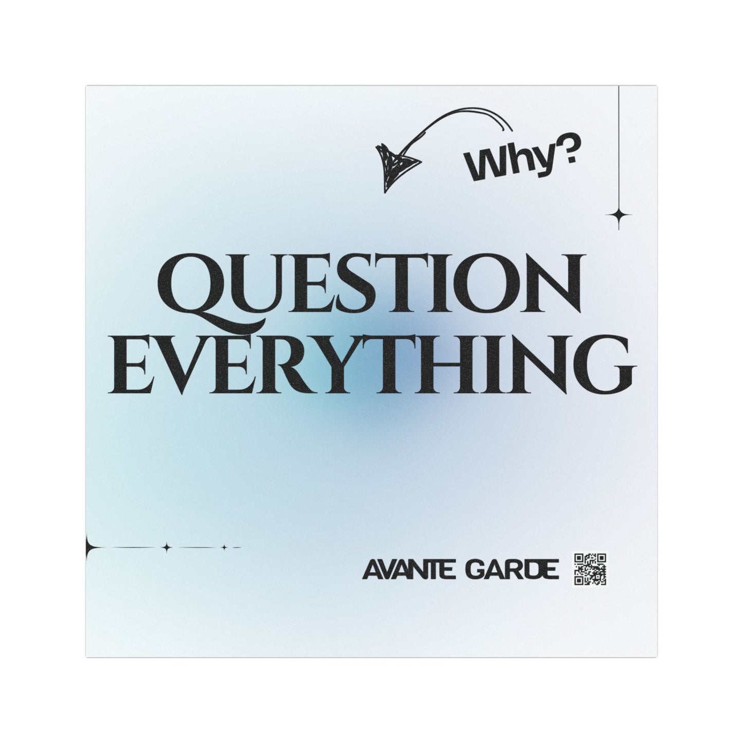 Motivational Car Magnet - "Question Everything" | Thought-Provoking Decor for Your Vehicle
